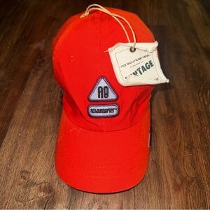 Orange No Boundaries Vintage Original Baseball Cap One Size Adjustable Hat NWT